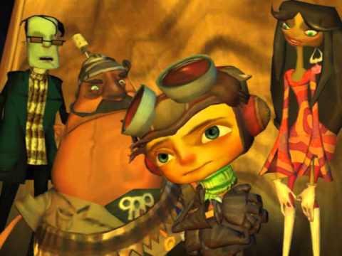 Capture de Psychonauts sur PS2