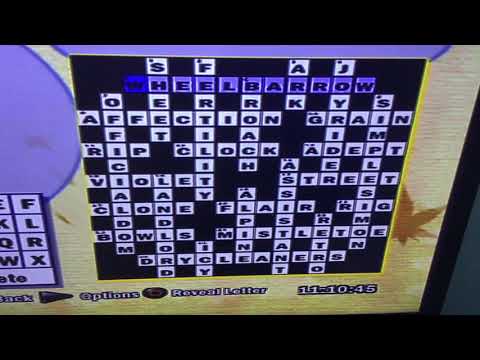 Puzzle Challenge : Crosswords and More sur PlayStation 2 PAL