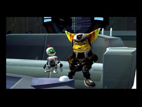 ScĂšne de jeu de Ratchet & Clank 3 sur PS2