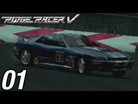 Ridge Racer V sur PlayStation 2 PAL