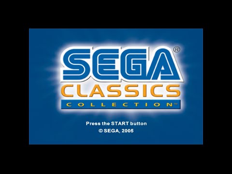 Scène de jeu de Sega Classics Collection sur PS2
