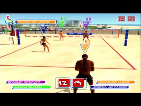 Screen de Beach Volleyball Summer Heat sur PS2