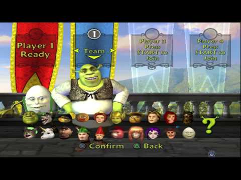 Aperçu du jeu Shrek superslam sur PS2