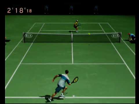 Smash Court Tennis Pro Tournament sur PlayStation 2 PAL