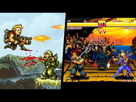 Scène de jeu de SNK Arcade Classics Volume 1 sur PS2