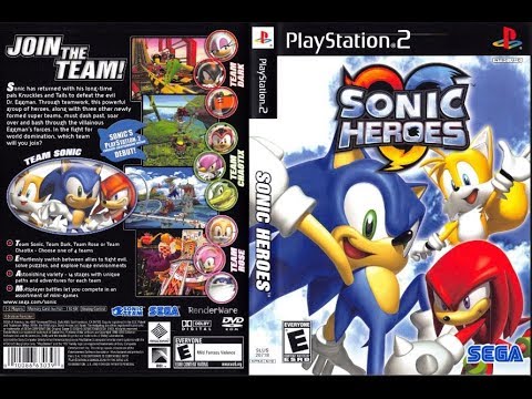 Sonic Heroes sur PlayStation 2 PAL