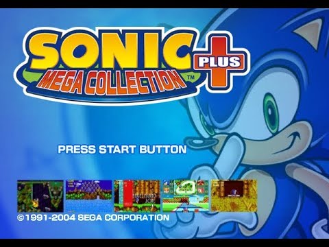 Screen de Sonic Mega Collection Plus sur PS2