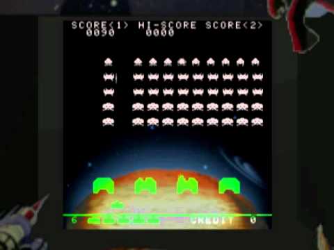 Screen de Space Invaders Anniversary sur PS2