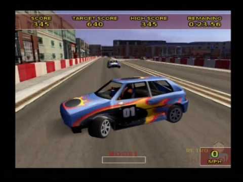 Stock Car Crash sur PlayStation 2 PAL