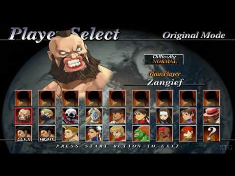 Screen de Street Fighter EX3 sur PS2