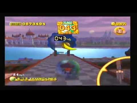 Scène de jeu de Super Monkey Ball Deluxe sur PS2
