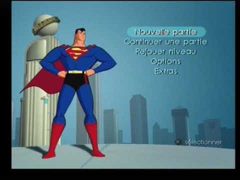 Scène de jeu de Superman : L'ombre d'Apokolips sur PS2