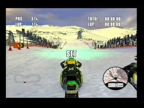 SXR Snow X Racing sur PlayStation 2 PAL