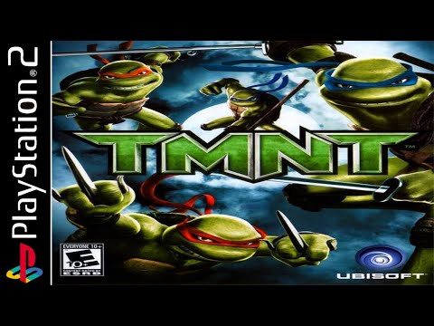 Scène de jeu de Teenage Mutant Ninja Turtles sur PS2