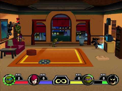 Screen de Teenage Mutant Ninja Turtles : Mutant Melee sur PS2