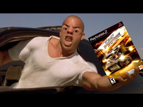 Scène de jeu de The Fast and the Furious sur PS2