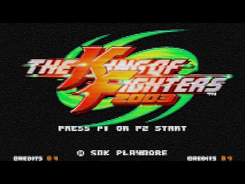 The King of Fighters 2003 sur PlayStation 2 PAL