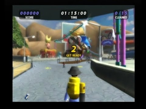 Scène de jeu de Thrillville sur PS2