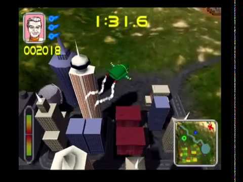 Scène de jeu de Thunderbirds sur PS2