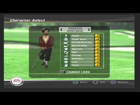 Scène de jeu de Tiger Woods PGA Tour 06 sur PS2