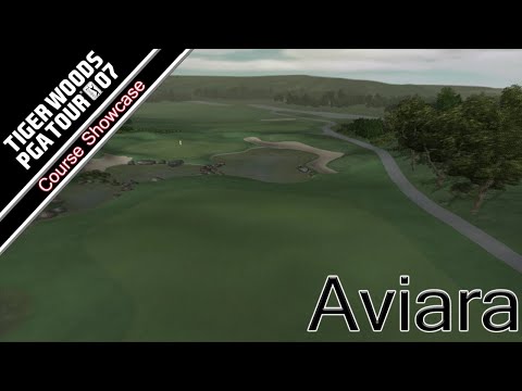 Scène de jeu de Tiger Woods PGA Tour 07 sur PS2