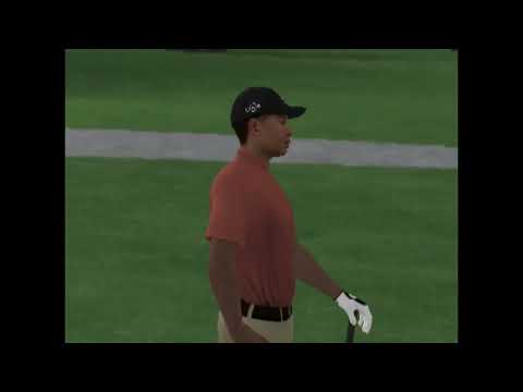 Scène de jeu de Tiger Woods PGA Tour 08 sur PS2