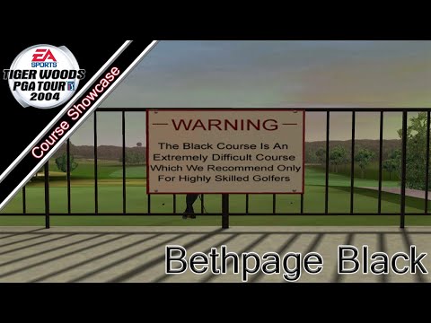 Scène de jeu de Tiger Woods PGA Tour 2004 sur PS2