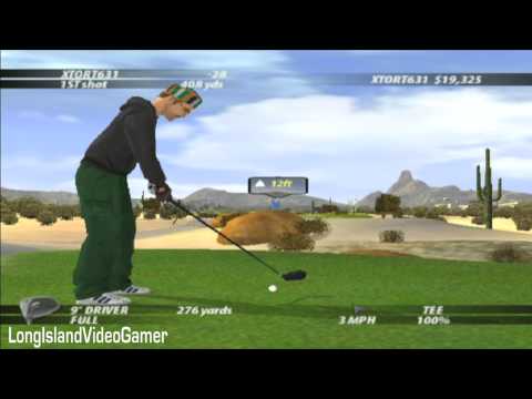 Scène de jeu de Tiger Woods PGA Tour 2005 sur PS2