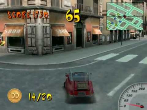 Scène de jeu de Top Gear Dare Devil sur PS2