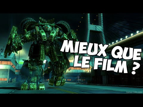 Scène de jeu de Transformers : La Revanche sur PS2