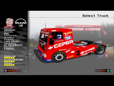 Truck Racer sur PlayStation 2 PAL