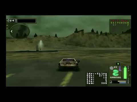 Scène de jeu de Twisted Metal : Black Online sur PS2