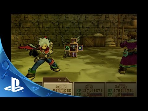 Scène de jeu de Wild Arms 3 sur PS2