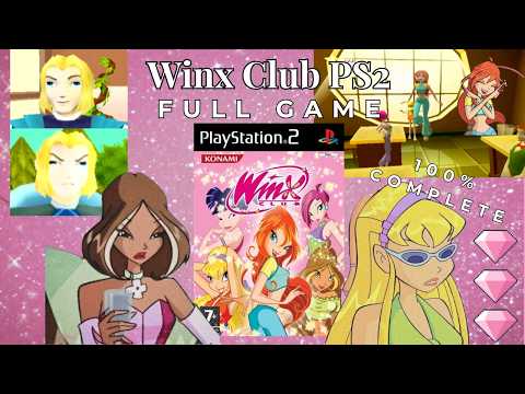 Scène de jeu de Winx Club sur PS2