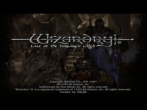 Screen de Wizardry : Tale of the Forsaken Land sur PS2