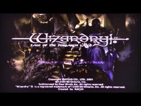 Wizardry : Tale of the Forsaken Land sur PlayStation 2 PAL