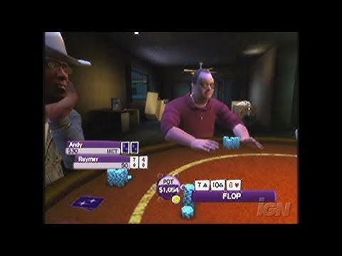 Scène de jeu de World Championship Poker 2 sur PS2