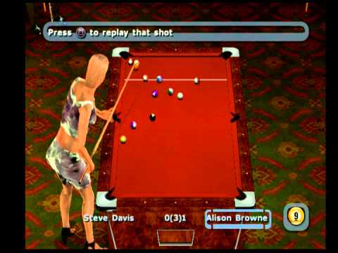 Capture de World Championship Pool 2004 sur PS2