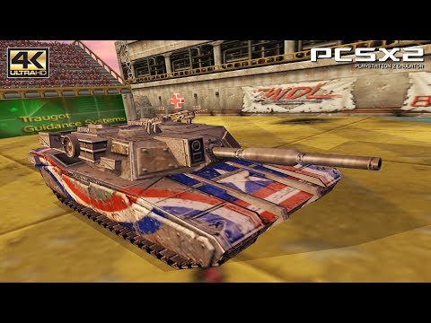 Aperçu du jeu World Destruction League : Thunder Tanks sur PS2
