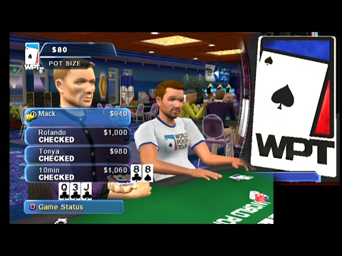 Screen de World Poker Tour sur PS2