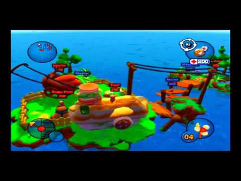 Worms 3D sur PlayStation 2 PAL