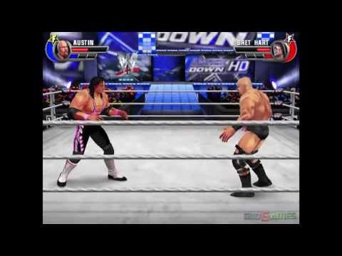 Scène de jeu de WWE All Stars sur PS2