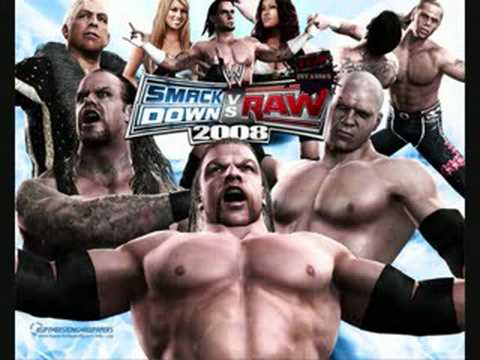 Scène de jeu de Wwe Smackdown vs Raw 2008 sur PS2