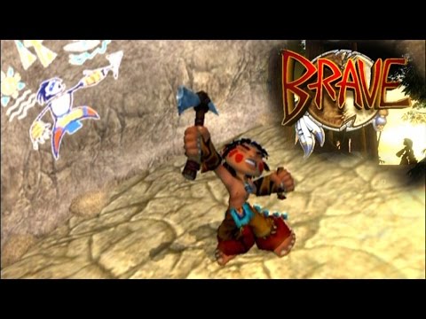 Brave the search for the spirit Dancer sur PlayStation 2 PAL