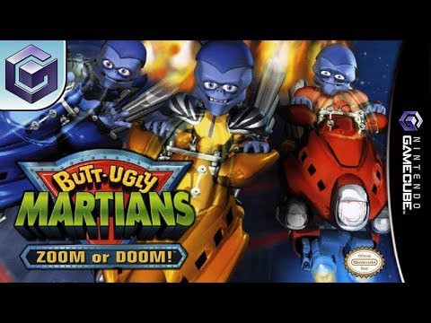 Butt Ugly Martians - Zoom or Doom  sur PlayStation 2 PAL