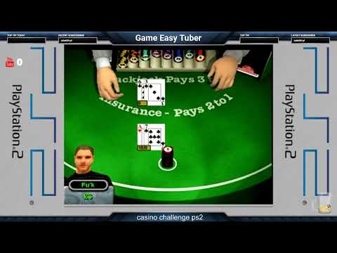 Casino Challenge sur PlayStation 2 PAL