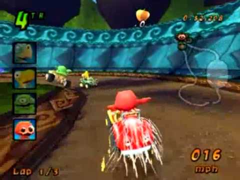Cocoto Kart racer sur PlayStation 2 PAL