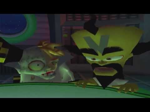 Scène de jeu de Crash Bandicoot : La vengeance de Cortex sur PS2