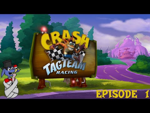Image du jeu Crash tag team racing sur PlayStation 2 PAL