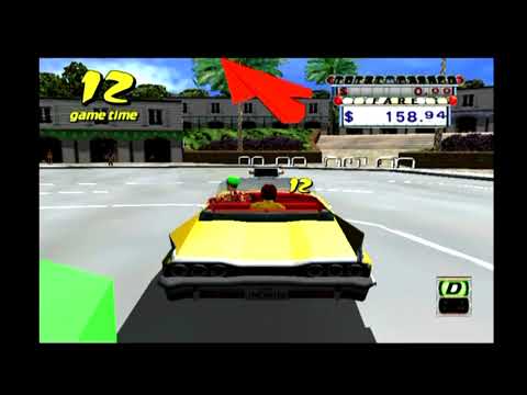 Screen de Crazy taxi sur PS2